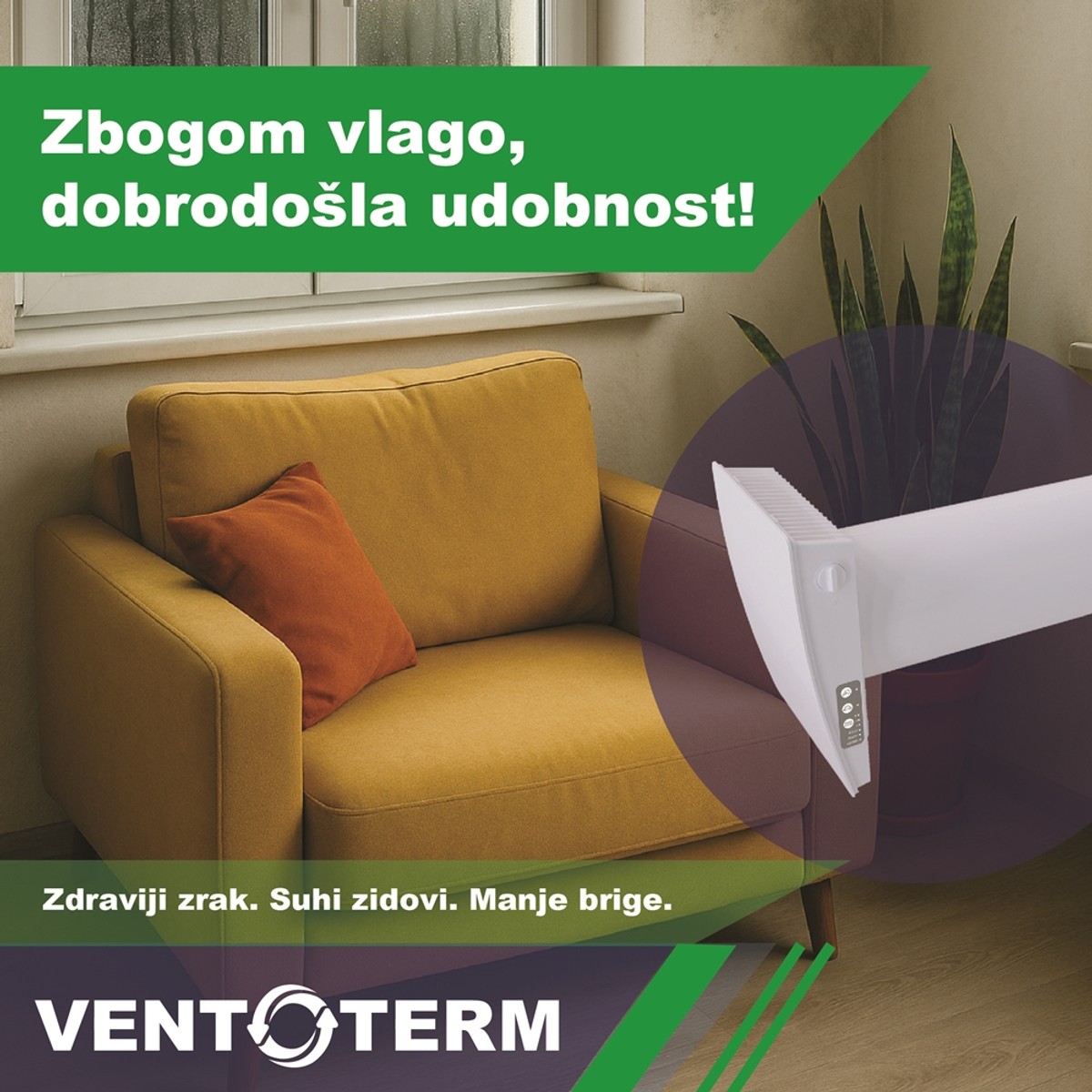 Zamjena stolarije pruža energetsku učinkovitost, ali i utječe na problem vlage i plijesni u domu