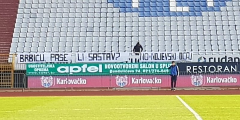 Pogledajte poruku s istoka Poljuda uoči ogleda Hajduka II i Šibenika