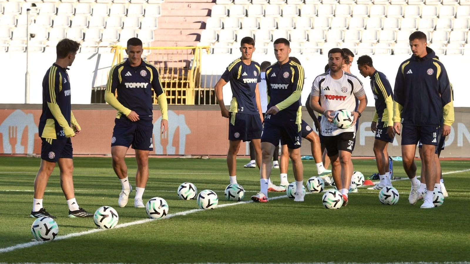 U Splitu je odlična atmosfera, izgledna je jedna promjena u odnosu na Dinamo
