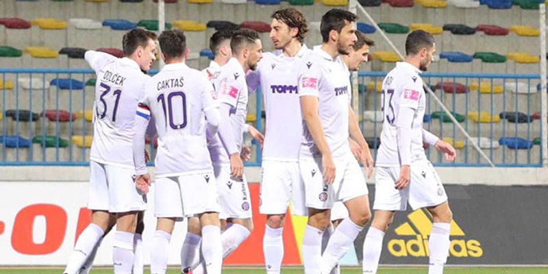 DUPLIN OSVRT: Hajduk je na svojoj strani imao sreću i nos za gol Mije Caktaša