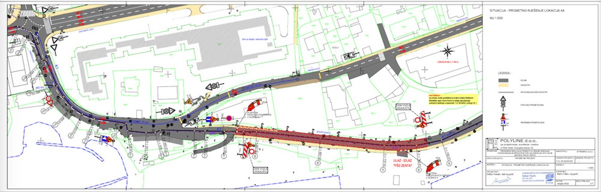 RADOVI Zatvaraju se neke ulice na Bačvicama, Zenti i Žnjanu