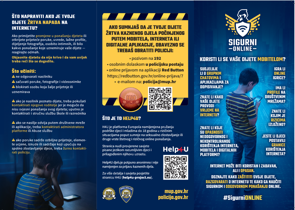 SIGURNI ONLINE Zaštitimo djecu i mlade na internetu