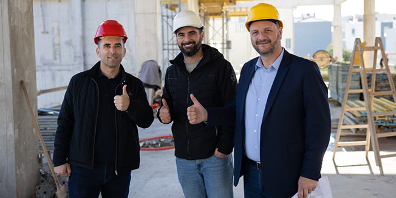 VIDEO Provjerite kako napreduje gradnja Sportske dvorane hrvatskih branitelja u Podstrani