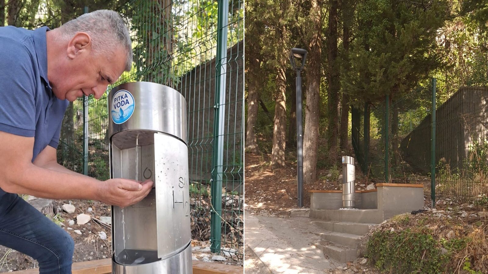 Izgrađen i uređen prilaz fontani prema Tvrđavi Grad