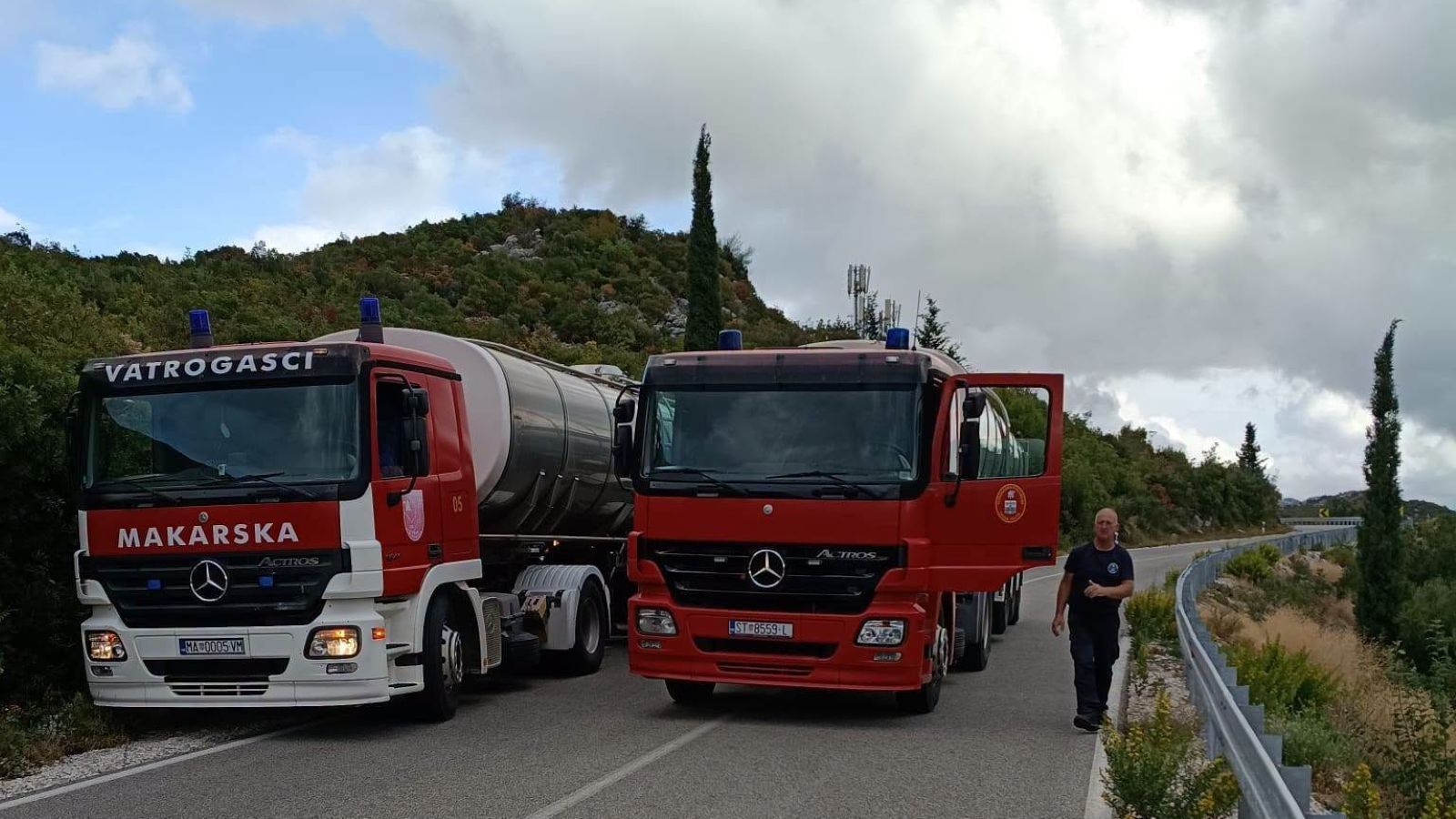 Nestašica vode na području Vrgorca, angažirane dodatne vatrogasne cisterne