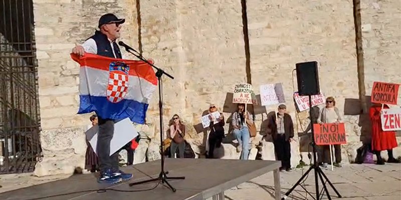 VIDEO 'Ovo je hrvatska zastava, a ne one maškare'