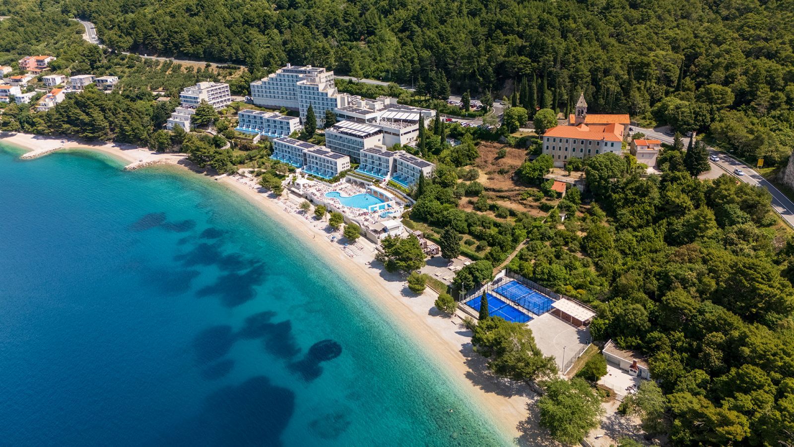 Jesu li ovo najljepši padel tereni na Jadranu? Pogledajte prizore koji oduzimaju dah