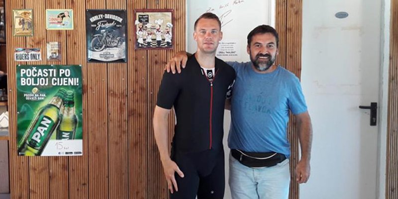 SLAVNI VRATAR U DALMACIJI Manuel Neuer izazvao oduševljenje u Gatima!