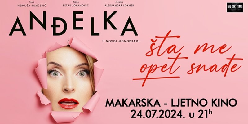 Anđelka se vraća u Dalmaciju s novom predstavom: 'Šta me OPET snađe' u Trogiru i Makarskoj