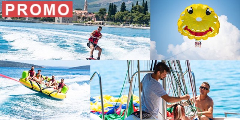 FOTO/VIDEO Tko kaže da su u ponudi samo sunce i more? Pogledajte kako Split Parasail začinjava ljeto