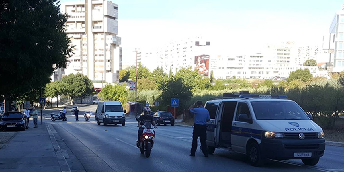 NESREĆA U 8 UJUTRO: U Ulici Matice hrvatske kombi oborio pješakinju, žena se bori za život!