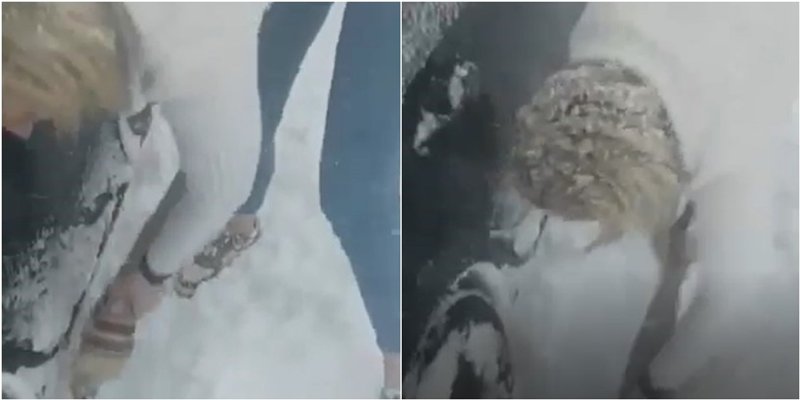 VIDEO Studentice 'zapele' kod Zagvozda, spasio ih kišobran