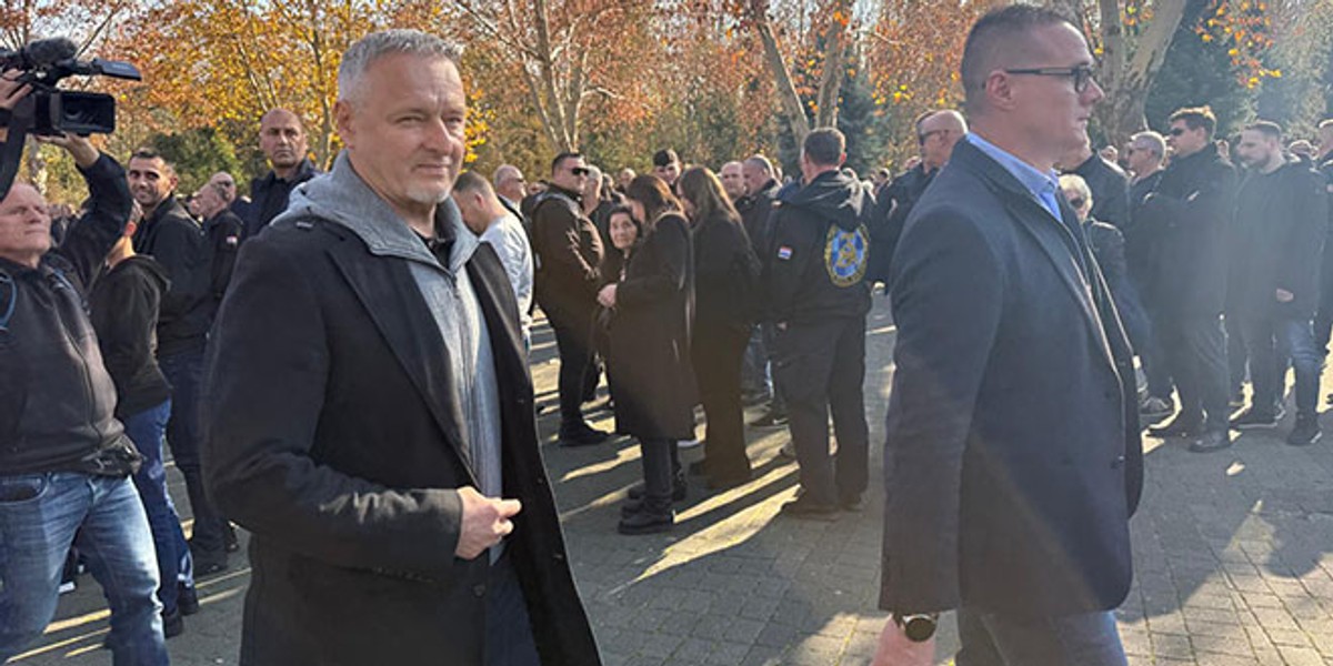 Na posljednji ispraćaj vukovarskog heroja su došli Marko Perković Thompson i Zlatko Dalić