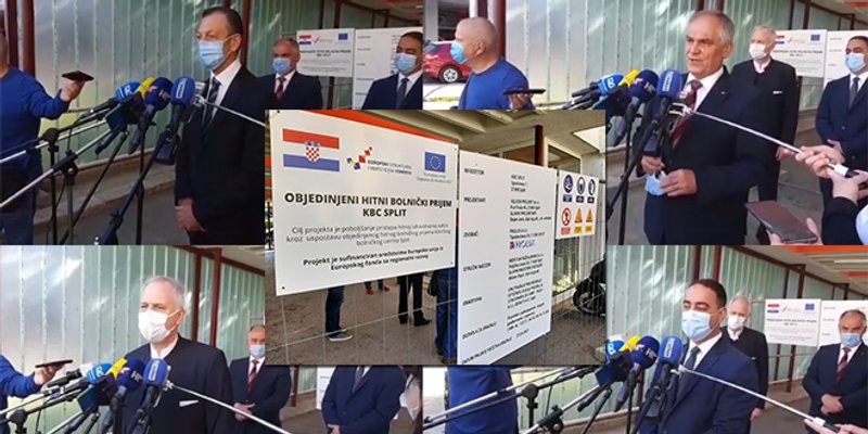 POČELI RADOVI NA OHBP-u KBC-a SPLIT: Govorili su 'gdje su te milijarde, gdje su ti milijuni'. Evo ih, događaju se! I to na mjestima gdje je najpotrebnije