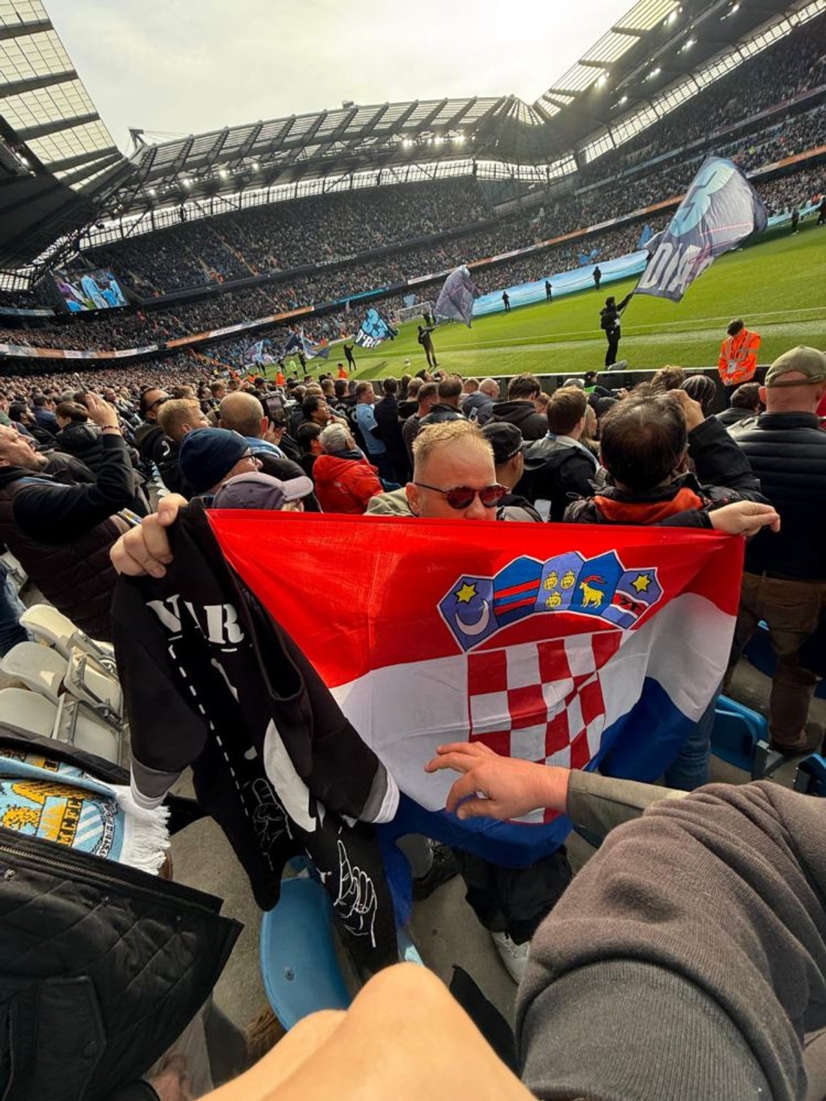 Splitska ekipa na utakmici u Manchesteru