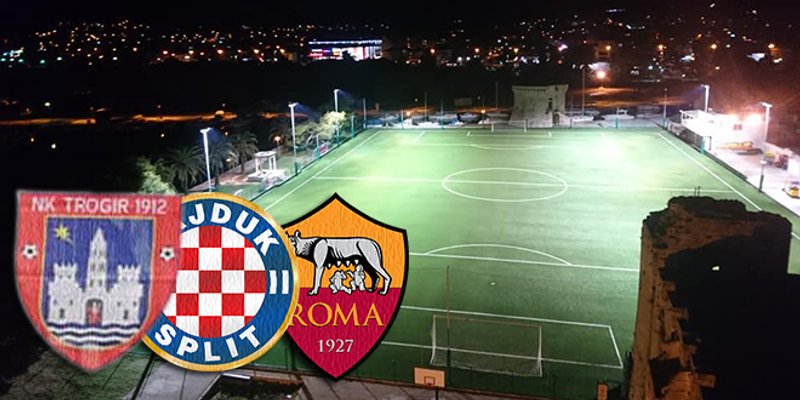 OTVARANJE NOVOUREĐENE BATARIJE: Trogirani feštu otvaraju protiv AS Rome, a navečer protiv Hajduka igraju pod reflektorima!