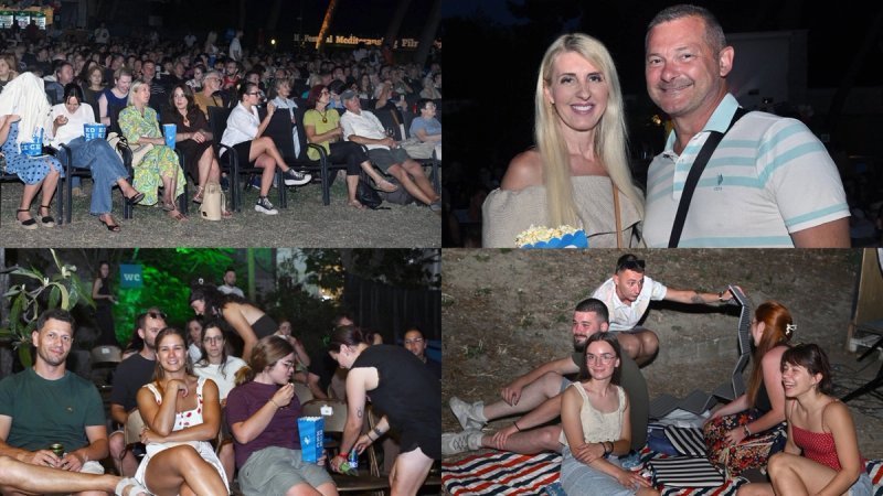 FOTO Splićani u Ljetnom kinu Bačvice uživali u komediji 'Zločin na trećem katu'