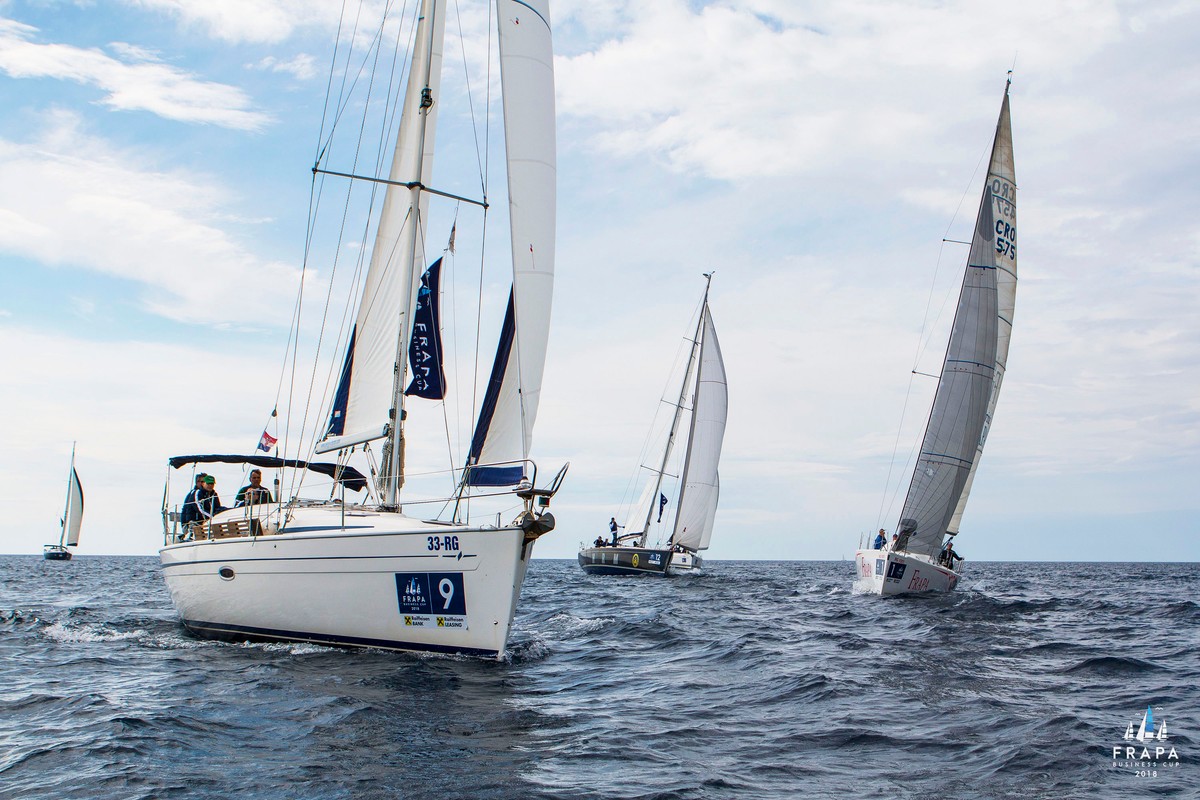 Spektakl na moru i impresivni prizori utrke jedrilica u Rogoznici