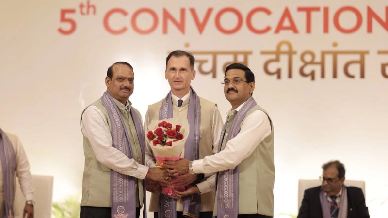 Indijsko sveučilište Draganu Primorcu dodijelilo počasni doktorat, evo objašnjenja