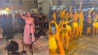 VIDEO Prekrasna snimka iz Splita, pogledajte kako mladi turisti pjevaju romantični hit