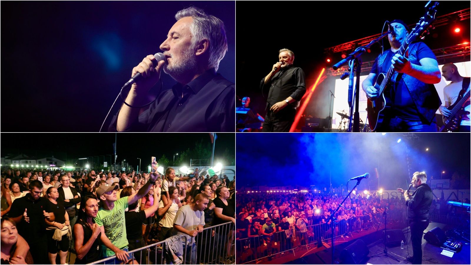 FOTO Donosimo djelić ozračja s večerašnjeg koncerta Miroslava Škore u Podstrani