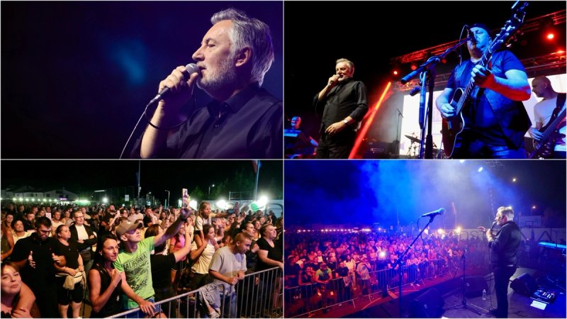 FOTO Donosimo djelić ozračja s večerašnjeg koncerta Miroslava Škore u Podstrani
