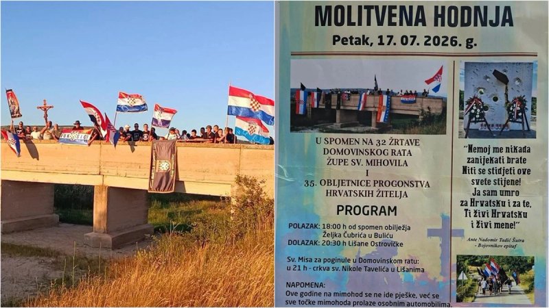 Molitveni mimohod 'Koracima nade u istinu'