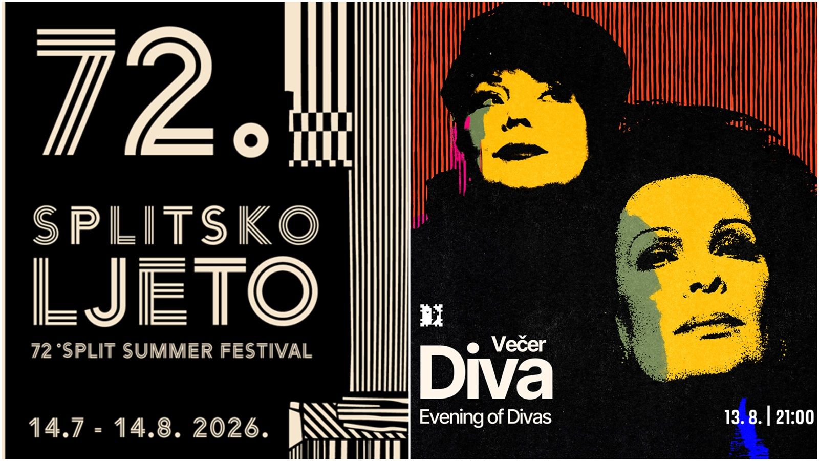VEČER DIVA Radojka Šverko i Zdenka Kovačiček na 72. Splitskom ljetu