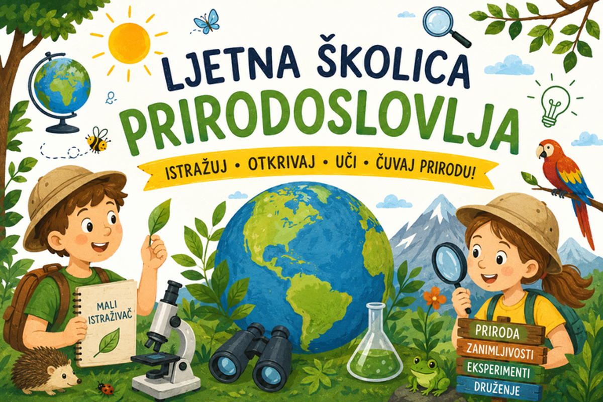 PRIRODOSLOVNI MUZEJ SPLIT Ljetna školica i ove godine