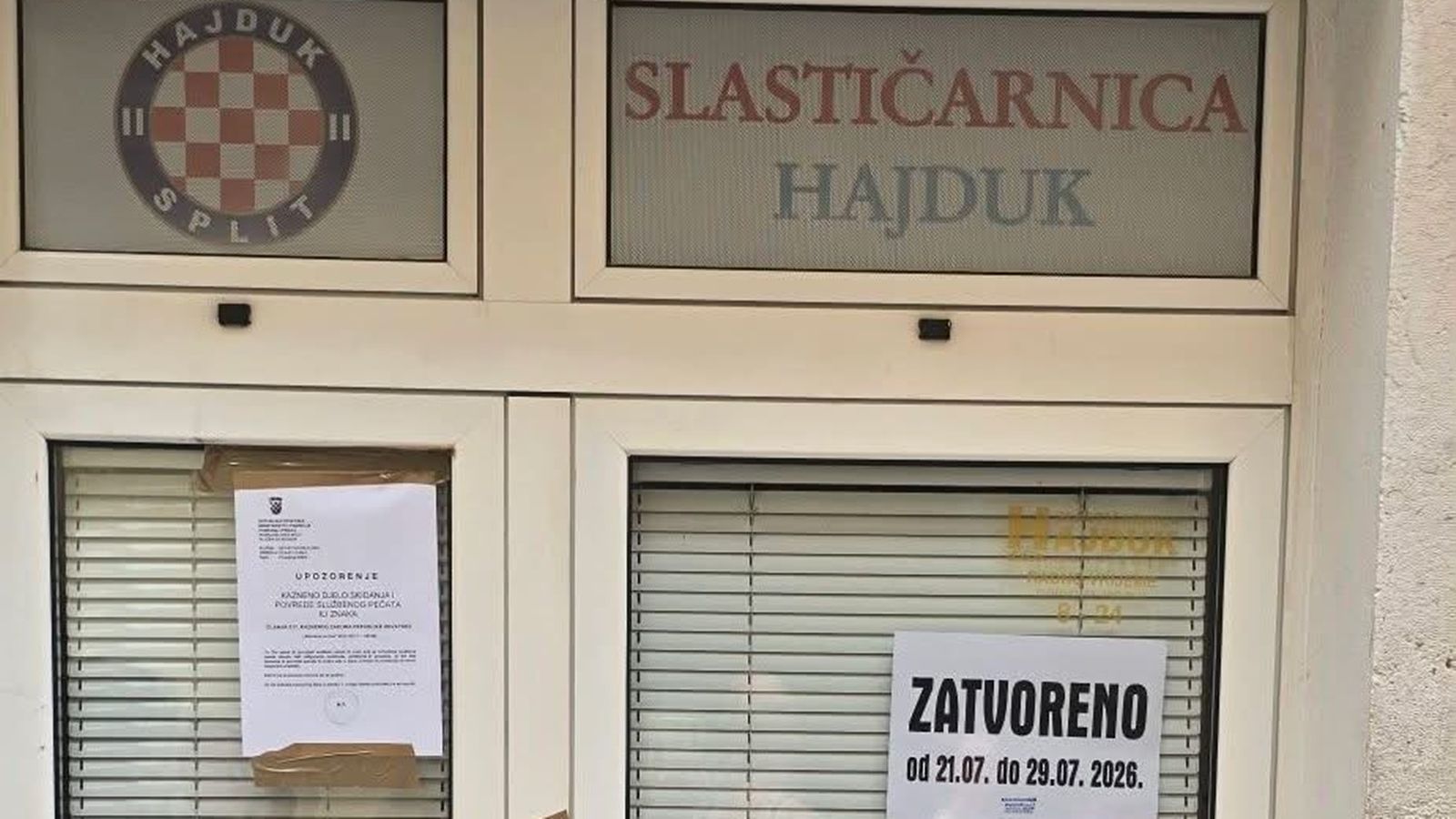 STIGLA INSPEKCIJA Naprasno zatvorena jedna od najpopularnijih slastičarnica u centru Splita