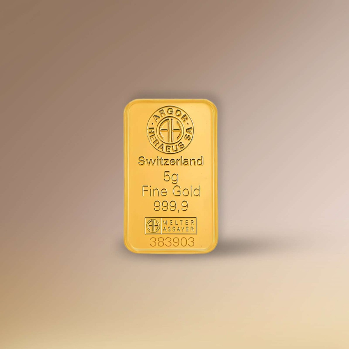5 g zlata | Argor-Heraeus