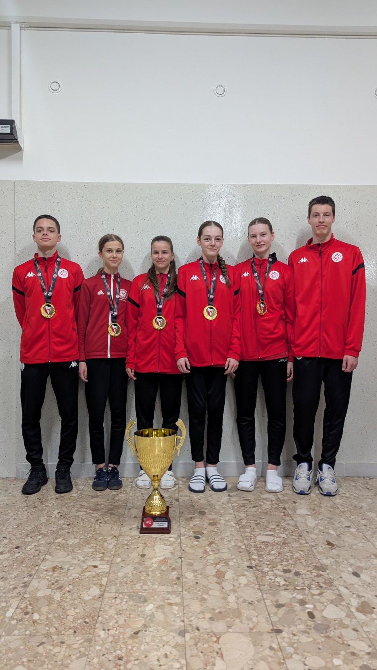 Marjanu pet zlata i pehar za 2. mjesto ekipnog poretka!