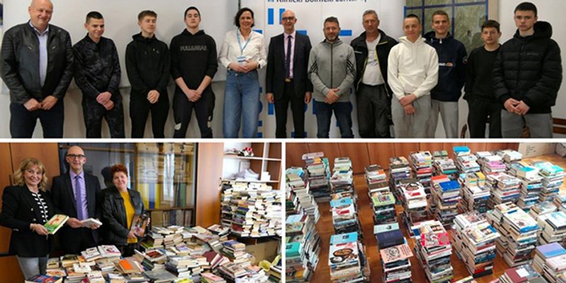 Uspješno završena akcija prikupljanja knjiga za KBC Split