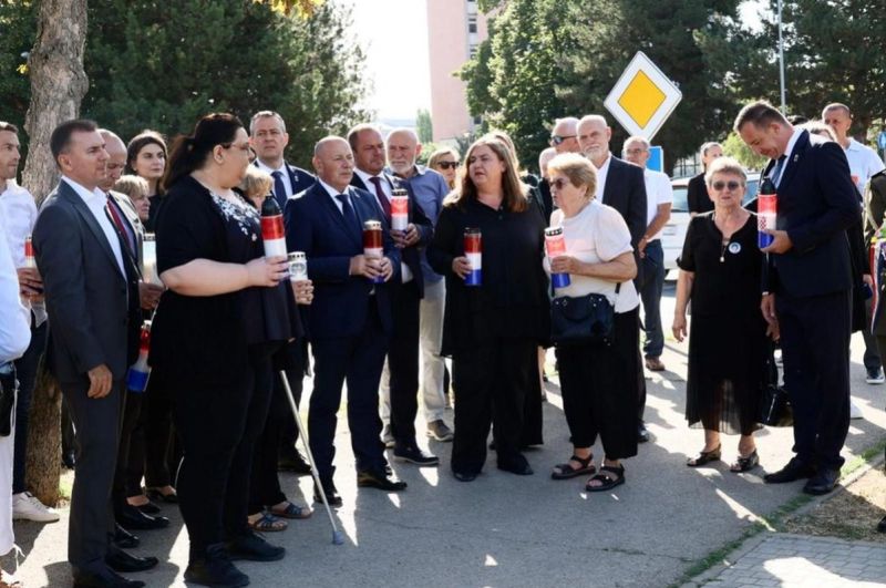 FOTOGALERIJA Obilježen Dan sjećanja na nestale osobe u Domovinskom ratu i Međunarodni dan nestalih osoba