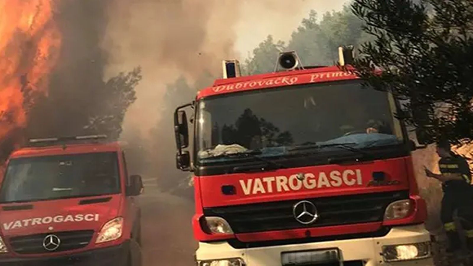Kanađani izazvali požar na drniškom području