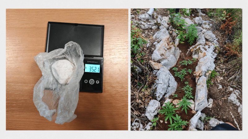 Policija u Imotskom i Makarskoj pronašla sintetičke droge
