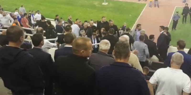 Incident u loži: Svetina provocirao, Branco reagirao, a Kos poludio!