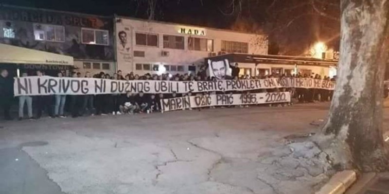 TORCIDA: Ni krivog ni dužnog ubili te brate, prokleti oni koji ti mrtvo ime blate