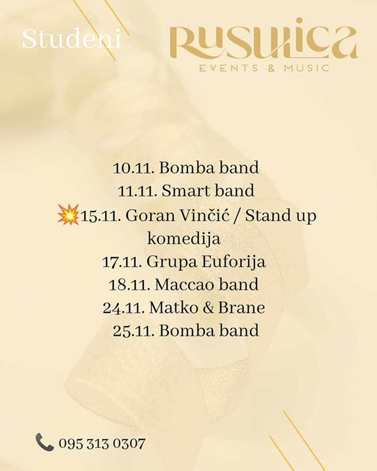 RUSULICA ČASTI Tko se želi zabaviti u petak?