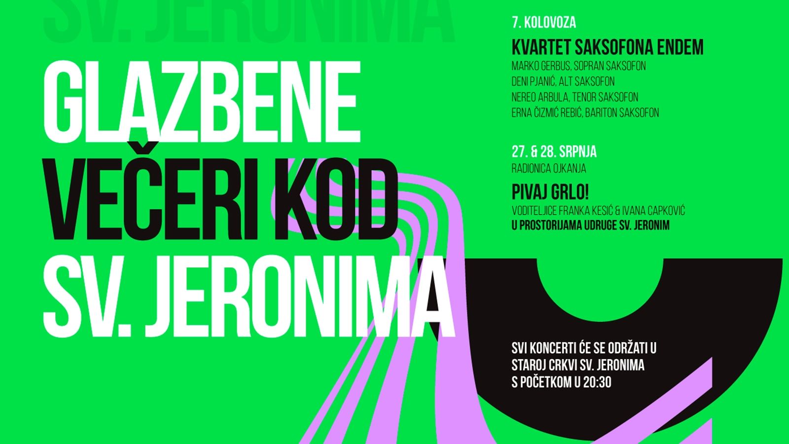 Uskoro kreće festival Glazbene večeri kod sv. Jeronima 2026.