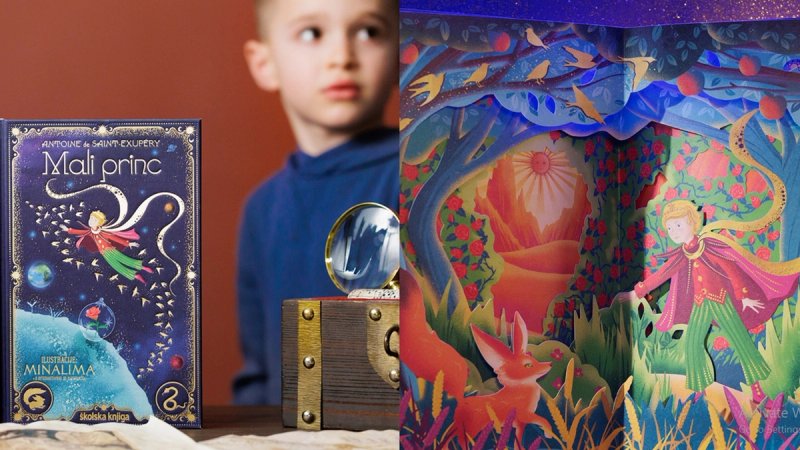 ŠKOLSKA KNJIGA Raskošno ilustrirani Mali princ bit će predstavljen u Parizu u povodu 80. obljetnice prvoga europskog izdanja tog romana