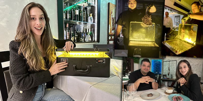 VIDEO: PRVI SMO PROBALI Bifteci u restoranu Coccolo u Trogiru serviraju se u aktovci