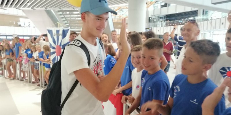 FOTO I VIDEO Veličanstven doček Franka Grgića u Splitu: 'Ovo je savršeno, nisam to očekivao!'