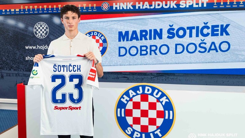 ŠOTIČEK U HAJDUKU: 'Jako mi se sviđa nogomet trenera Garcije'