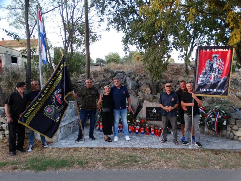 FOTOGALERIJA: U Buliću se prisjetili Željka Čubrića, prve žrtve 113. šibenske brigade