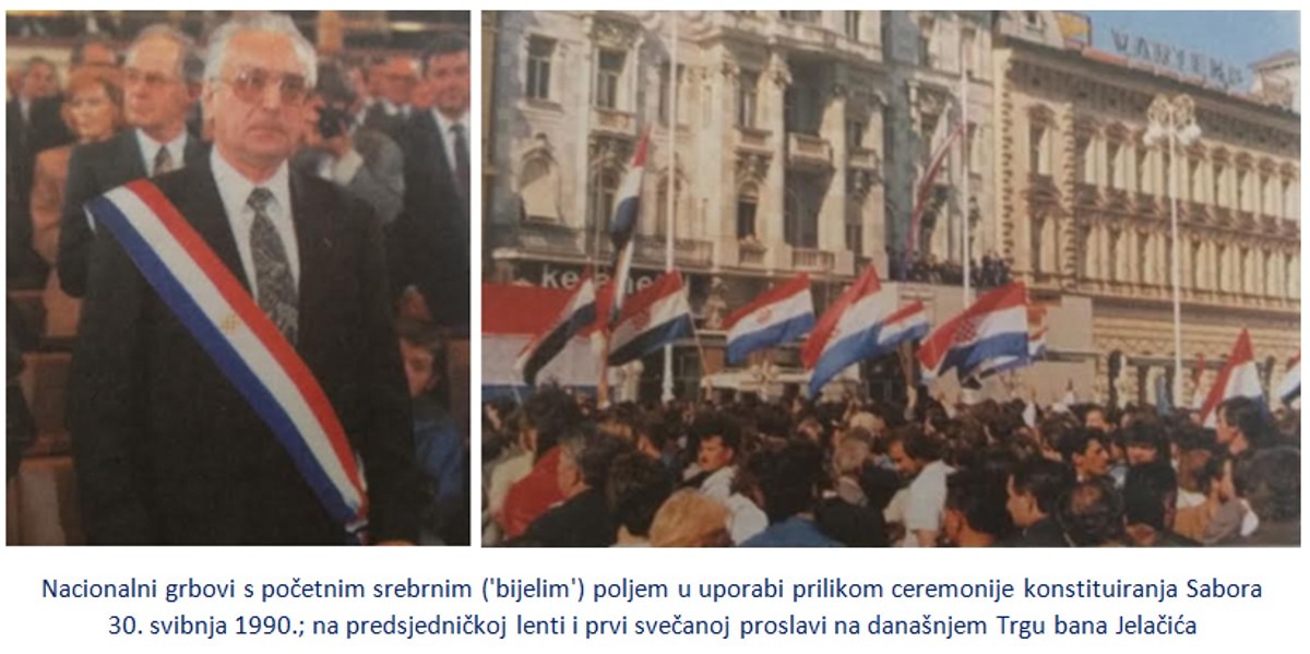 POVJESNIČAR ISPRAVLJA POVJESNIČARA 'Kolega Klasiću, govorite potpunu neistinu o hrvatskom grbu s prvim bijelim poljem!'