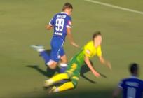 VIDEO: Pogledajte jedan od najranijih crvenih kartona u povijesti HNL-a