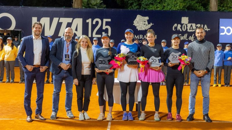U finalu WTA Dubrovnik Opena Lázaro García i Kalinina, finale parova osvojile Detiuc i Šalkova