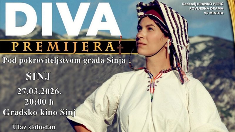 DIVA Filmsko svjedočanstvo ljubavi, časti i slobode u Sinju