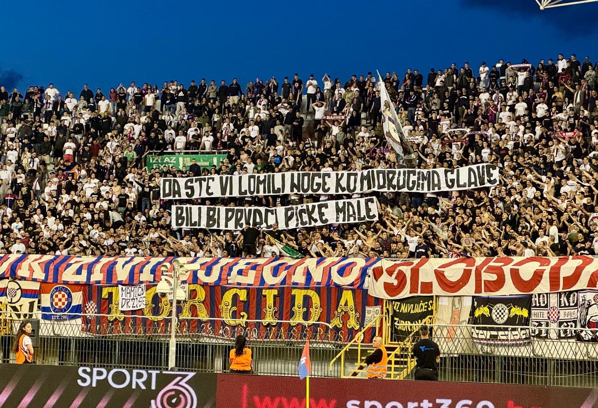 VIDEO Torcida podigla poruku nakon utakmice, skandiralo se 'bit će Rijeka k.... šampion!'